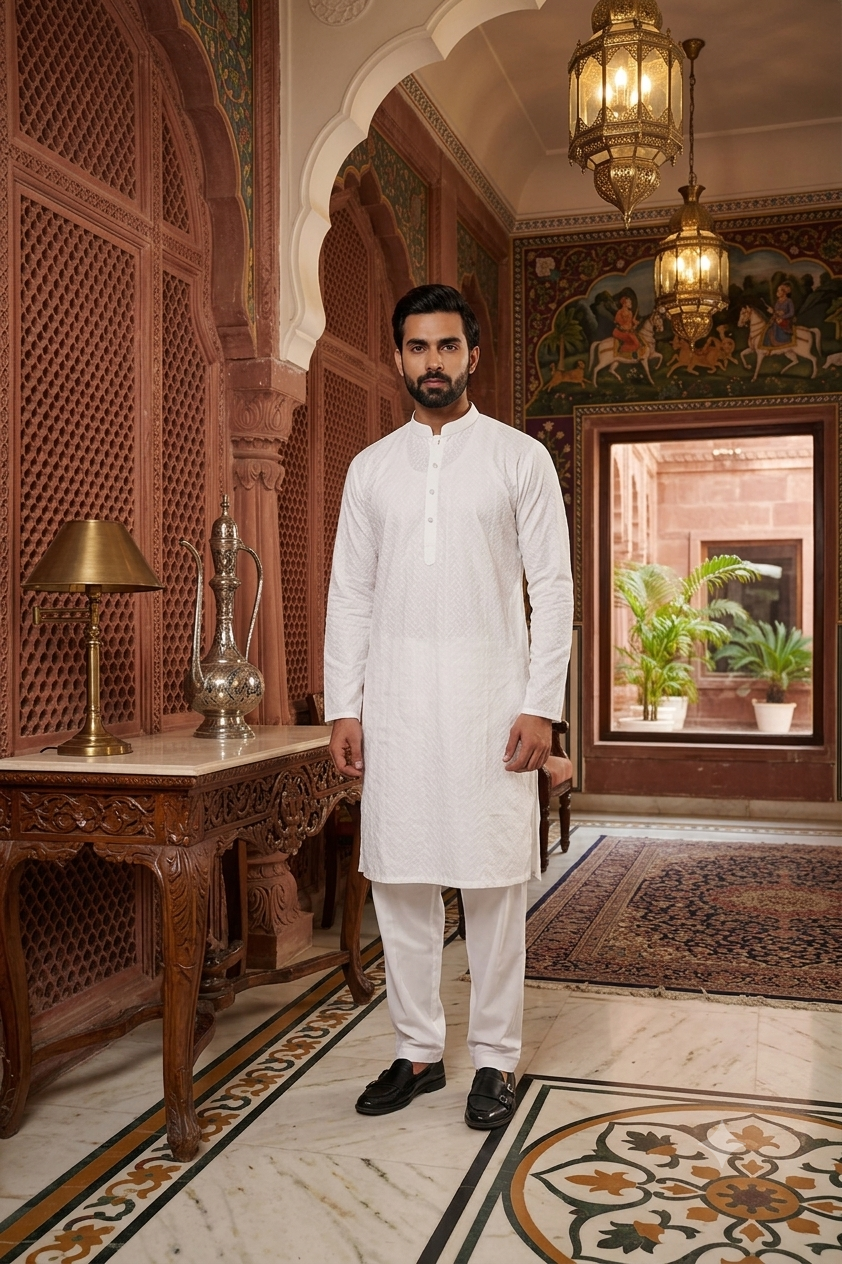 MEN'S CLOTHING KURTAS