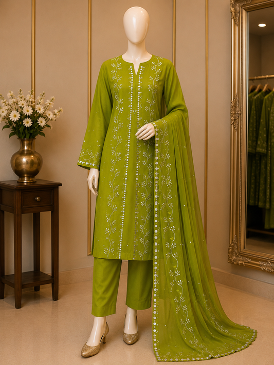 Premium Mukesh Work 2-Piece